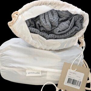 Ettitude Bamboo Waffle Towel Sets (Includes 2 sets/bags)